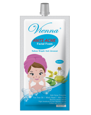 Vienna Anti Acne Facial Foam 