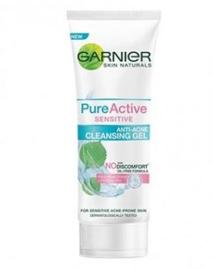 Garnier Pure Active Sensitive Anti Acne Cleansing Gel 