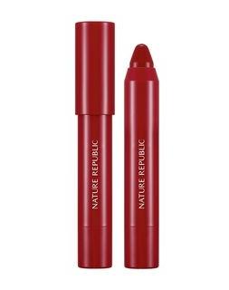 Nature Republic Eco Crayon Lip Rouge 05 Burgundy Red