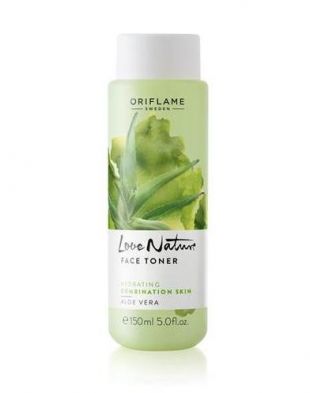 Oriflame Love Nature Face Toner Hydrating Combination Skin Aloe Vera