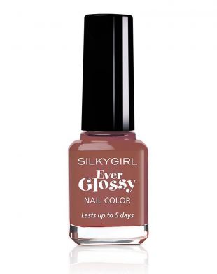 SilkyGirl Ever Glossy Nail Color 21 Rose Taupe