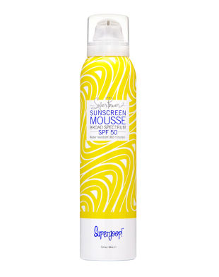 Supergoop! Super Power Sunscreen Mousse Broad Spectrum SPF 50 