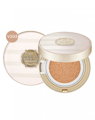 The Face Shop Miracle Finish Anti-Darkening Cushion V203