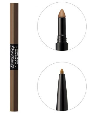 BCL BrowLash EX Eyebrow Pencil and Powder Light Brown