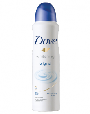 Dove Whitening Original Antiperspirant Spray 