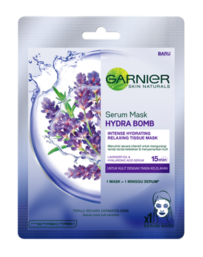Garnier Serum Mask Hydra Bomb Lavender 