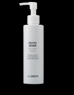 the SAEM Phyto Seven Oil to Foam Cleanser 