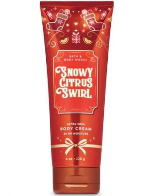 Bath and Body Works Ultra Shea Body Cream Snowy Citrus Swirl