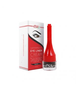 Esa Cosmetic Waterproof Eyeliner Cream Black