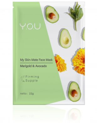 YOU Beauty My Skin-Mate Face Mask Morigold & Avocado