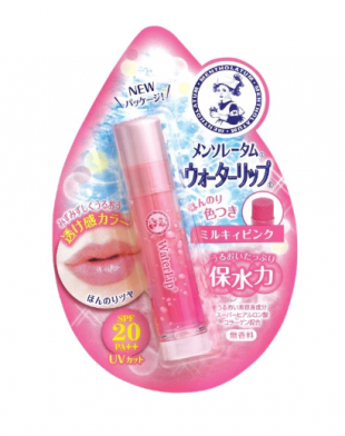 Mentholatum Water Lip Color Balm SPF 20 PA++ Milky Pink