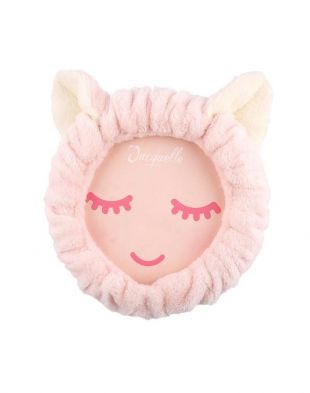 Jacquelle Kitten Headband Soft Pink