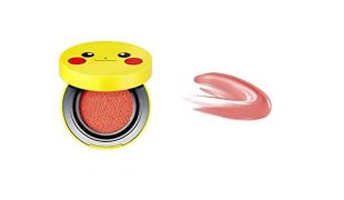 Etude House Pikachu Mini Cushion Rose Coral