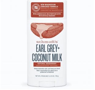 Schmidt's Deodorant Stick Earl Grey + Coconut Milk