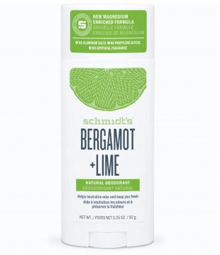 Schmidt's Deodorant Stick Bergamot + Lime