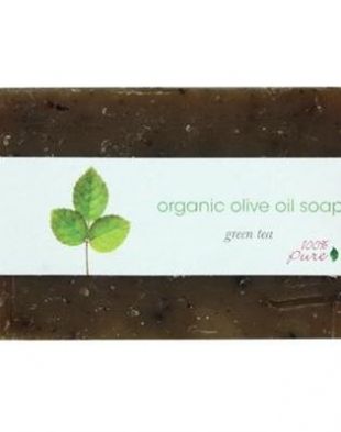 100% Pure  Green Tea Olive Oil Soap 