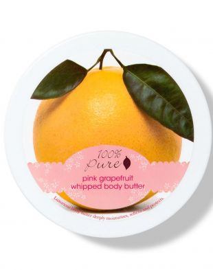 100% Pure  Pink Grapefruit Whipped Body Butter 