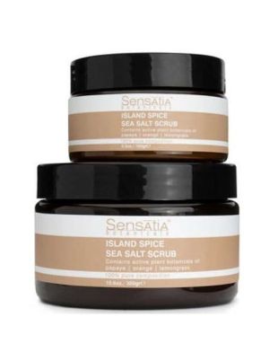 Sensatia Botanicals Island Spice Sea Salt Scrub 