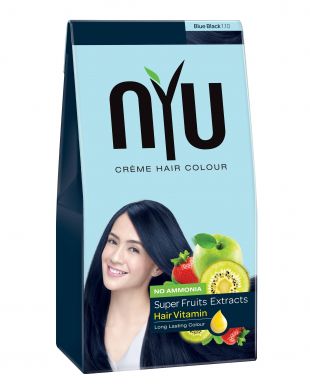 NYU Hair Colour Crème Hair Colour Blue Black
