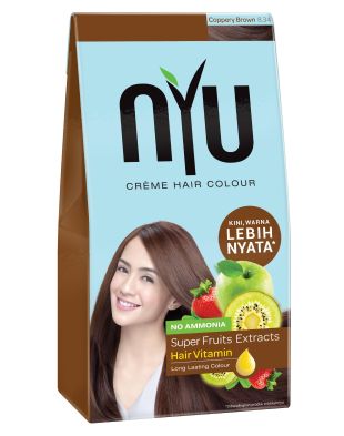 NYU Hair Colour Crème Hair Colour Coppery Brown