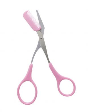 Jacquelle Eyebrow Scissors Pink