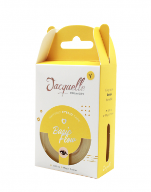 Jacquelle invisible eyelid tape Basic Flow Yellow