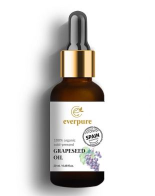 Everpure 100% Organic Cold-Pressed Grapeseed Oil 