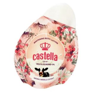 Castella Whitening Body Lotion Milk and Almond Oil