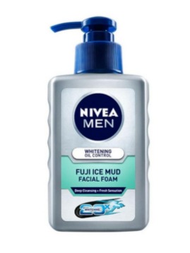 NIVEA Men Fuji Ice Mud Facial Foam 