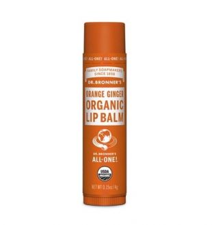 Dr. Bronner's Organic Lip Balm Orange Ginger