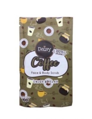 Daisy Organic Face & Body Scrub Coffee