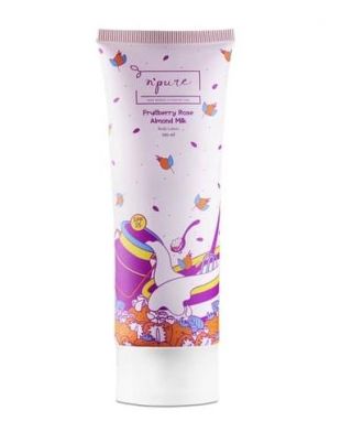 NPURE Hand Body Lotion Fruitberry Rose Almond Milk