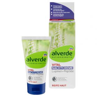 alverde Vital Lupine Night Cream 