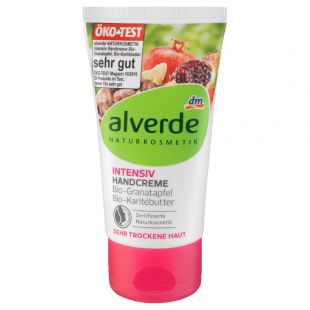 alverde Pomegranate Intense Hand Cream 