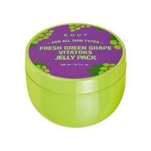 KOUY Fresh Green Grape Vitatoks Jelly Pack 