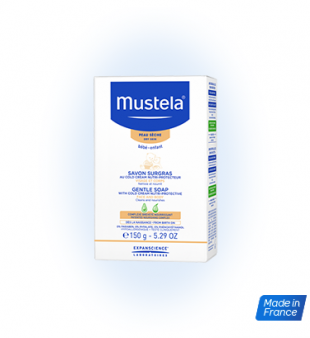 Mustela Gentle soap with Cold Cream - nutri-protective 