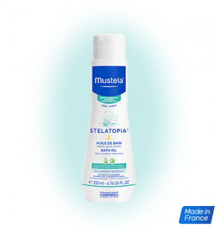 Mustela STELATOPIA® Milky bath oil 