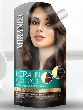 Miranda Keratin Collagen Shampo 