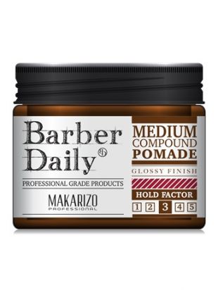 Makarizo Professional Barber Daily Pomade Medium Hold