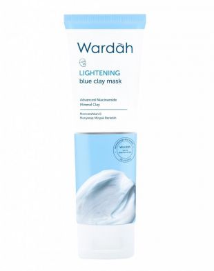 Wardah Lightening Blue Clay Mask 