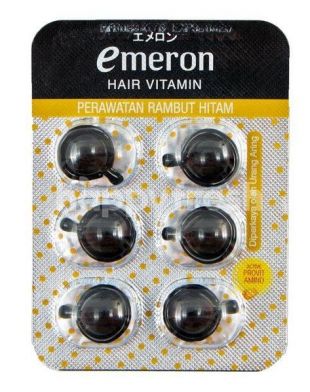 Emeron Hair Vitamin Black and Shine