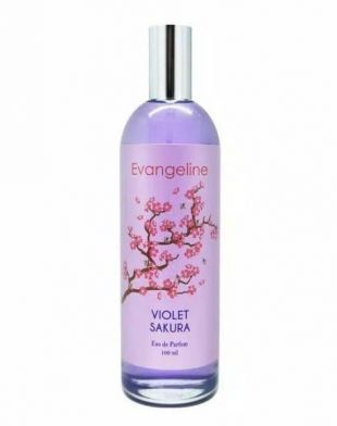 Evangeline Eau De Perfume Sakura Series Violet Sakura 