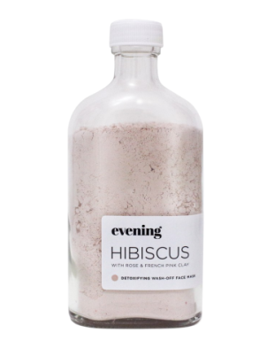 Evening Hibiscus French Pink Clay Face Mask 