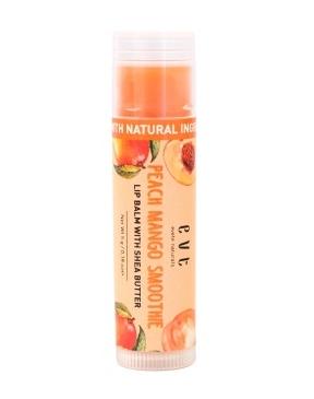 Evete Naturals Lip Balm with Shea Butter Peach Mango Smoothies