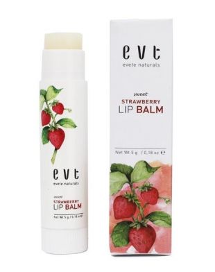 Evete Naturals Lip Balm Strawberry