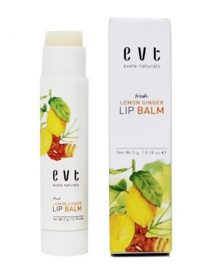 Evete Naturals Lip Balm Lemon Ginger