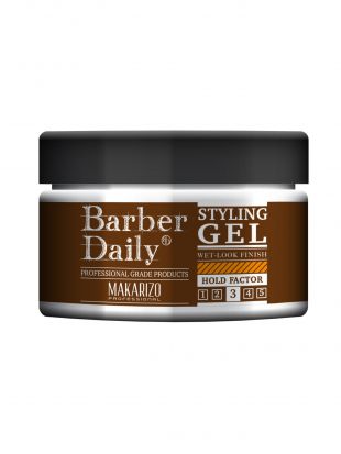 Makarizo Professional Barber Daily Wet Look Styling Gel 