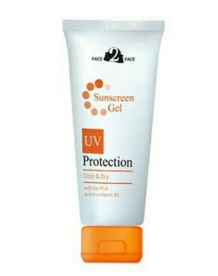 Face2face Sunscreen Gel UV Protection Cool and Dry