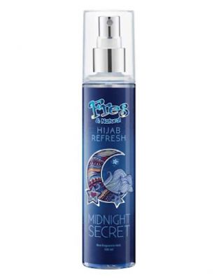 Fres and Natural Hijab Refresh Spray Midnight Secret