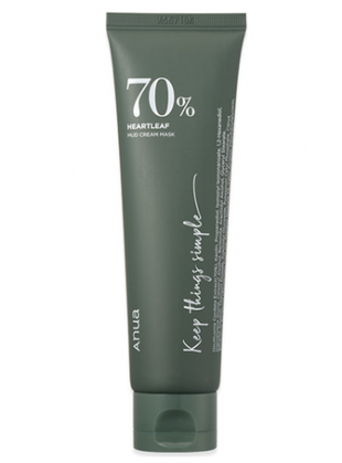 Anua Heartleaf 70% Mud Cream Mask 